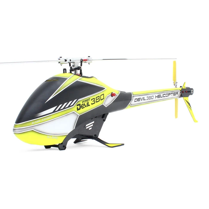 ALZRC Devil 380 3D 6CH FAST FBL RC Helicopter Combo (Yellow) 5 ALZRC Devil 380 3D 6CH FAST FBL RC Helicopter Combo (Yellow) - Image 3