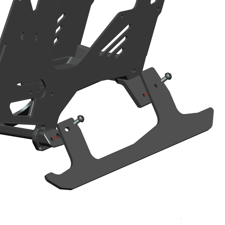 ALZRC Devil 380 FAST Black Carbon Fiber Landing Skid Set D380-U08-B 6 ALZRC Devil 380 FAST Black Carbon Fiber Landing Skid Set D380-U08-B - Image 4