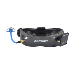 Aomway Commander V2 64CH 45 Degree FOV With DVR FPV Goggle -Drone Supply Store aomway commander v2 64ch 45 degree fov with dvr fpv goggle 49