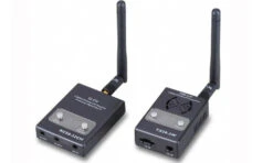 FPV 5.8GHz A/V TX58-2W AV Transmitter + RC58-32CH AV Receiver (TX + RX)