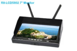 Boscam RX-LCD5802 5.8GHz LCD 7inch Monitor For FPV