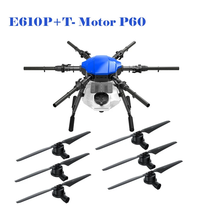 ARRIS E610P 6 Axis 10L Farm Drone Agriculture Spraying Drone With T-Motor P60 Power System 3 ARRIS E610P 6 Axis 10L Farm Drone Agriculture Spraying Drone With T-Motor P60 Power System