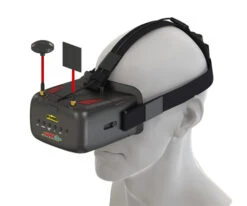 Eachine VR D2 Pro 40CH 5.8G Diversity FPV Goggles With DVR (Not Brand New) 11 Eachine VR D2 Pro 40CH 5.8G Diversity FPV Goggles With DVR (Not Brand New) -Drone Supply Store eachine vr d2 pro 40ch 5 8g diversity fpv goggles with dvr free shipping 36