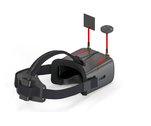 Eachine VR D2 Pro 40CH 5.8G Diversity FPV Goggles With DVR (Not Brand New) 8 Eachine VR D2 Pro 40CH 5.8G Diversity FPV Goggles With DVR (Not Brand New) - Image 6