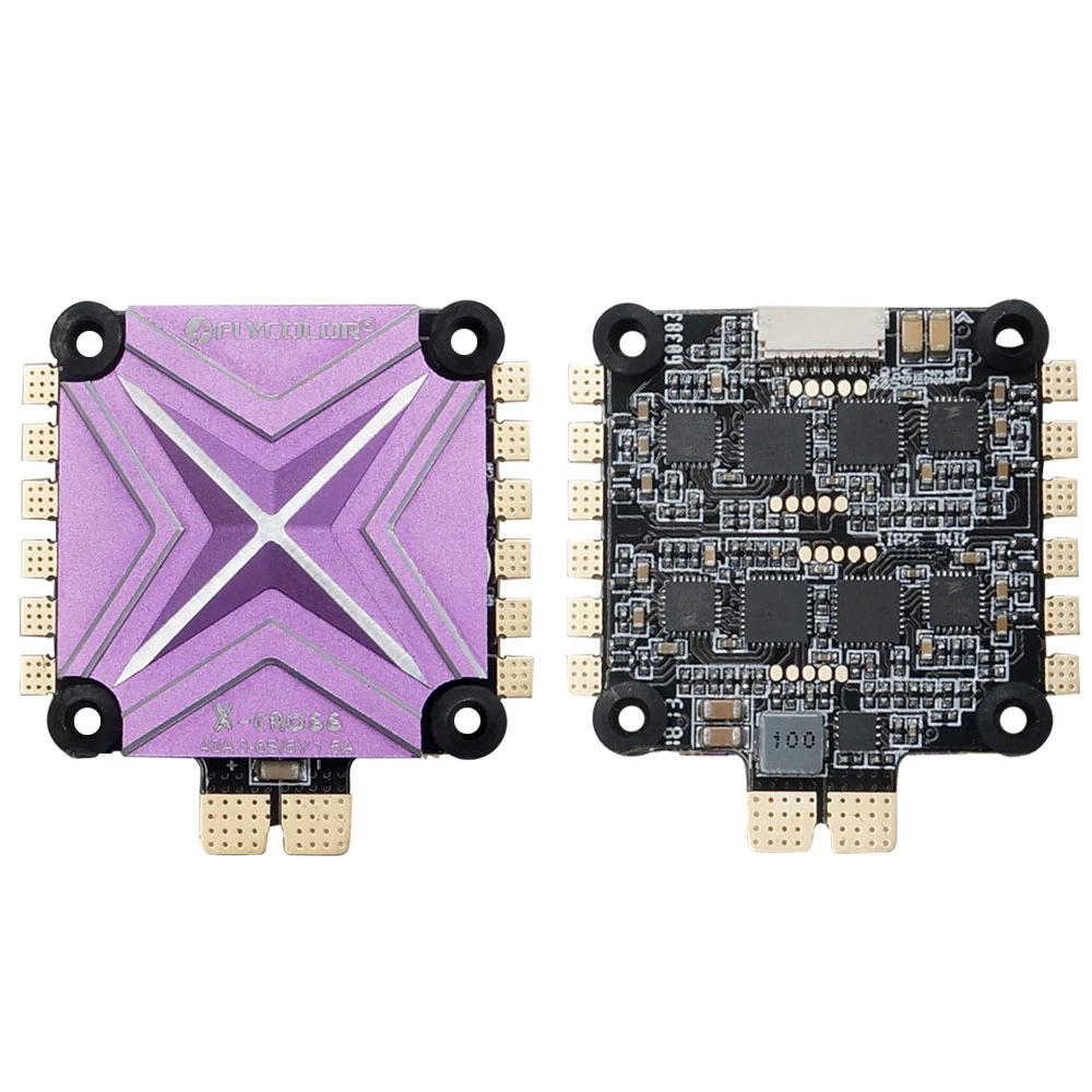 Flycolor X-CROSS BL_32 3-6S 40A 4IN1 ESC For FPV Racing Drones 5 Flycolor X-CROSS BL_32 3-6S 40A 4IN1 ESC For FPV Racing Drones - Image 3