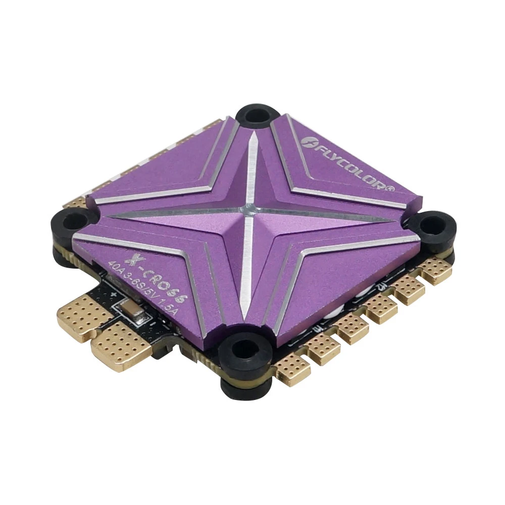 Flycolor X-CROSS BL_32 3-6S 40A 4IN1 ESC For FPV Racing Drones 6 Flycolor X-CROSS BL_32 3-6S 40A 4IN1 ESC For FPV Racing Drones - Image 4
