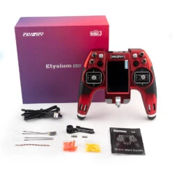 FLYSKY Elysium EL18 2.4GHz AFHDS 3 Open Source EdgeTX Transmitter With Tmr Micro Receiver -Drone Supply Store flysky radio el18 35