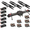 TAROT FY690 Carbon Fiber Hexa-copter Super Combo (Not Assembled) -Drone Supply Store fy690 carbon fiber hexa copter super combo not assembled 35