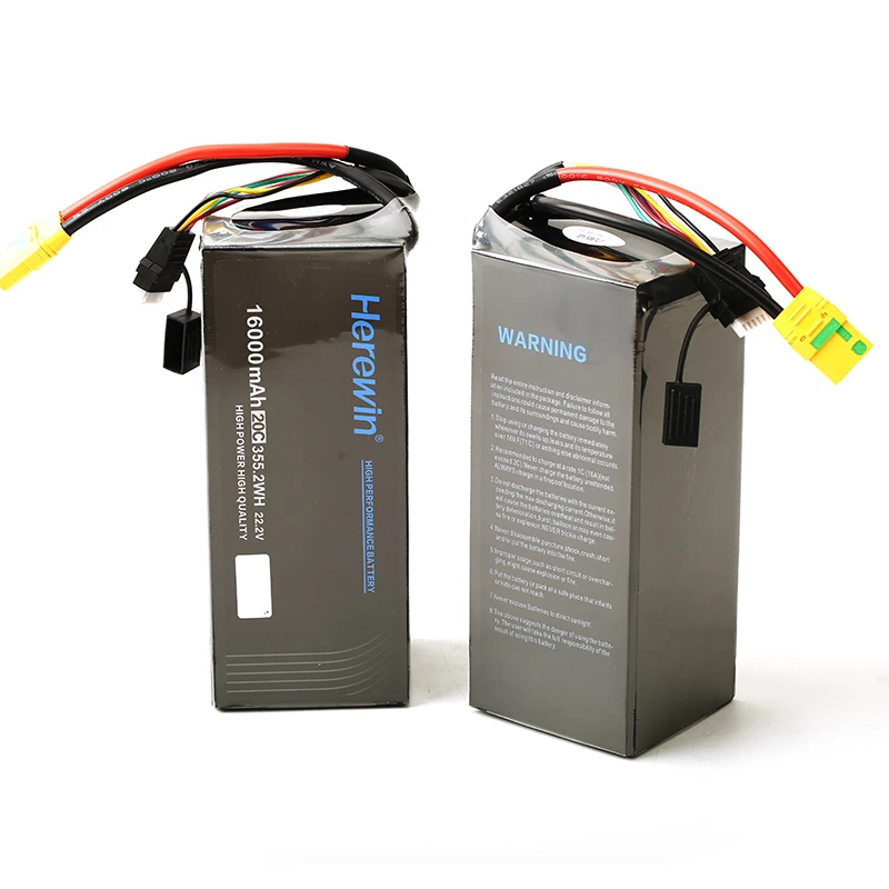Herewin 6S 22.2V 16000mAh Lipo Battery For UAV RC Drones 3 Herewin 6S 22.2V 16000mAh Lipo Battery For UAV RC Drones