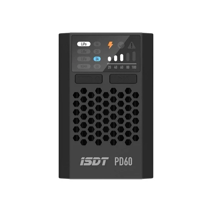 ISDT PD60S 60W 6A 1-4S Type-C Input Lipo Battery Balance Charger 3 ISDT PD60S 60W 6A 1-4S Type-C Input Lipo Battery Balance Charger