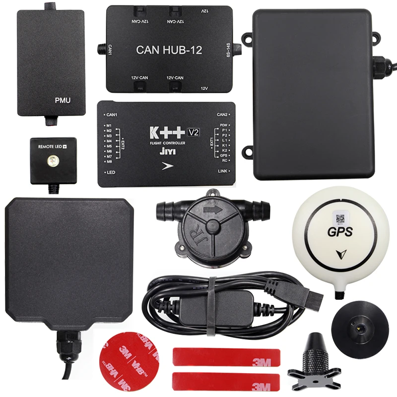 Jiyi K++ V2 Flight Controller Terrain Radar Obstacle Radar Flow Meter Flight Controller Combo For Agriculture Drones