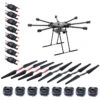 Lji ZD1100 8 Axis 1100mm Umbrella Folding Carbon Fiber Multirotor Drone With Motor ESC Propeller (Not Assembled) 2 Lji ZD1100 8 Axis 1100mm Umbrella Folding Carbon Fiber Multirotor Drone With Motor ESC Propeller (Not Assembled) -Drone Supply Store lji zd1100 8 axis 1100mm umbrella folding carbon fiber multirotor drone 27