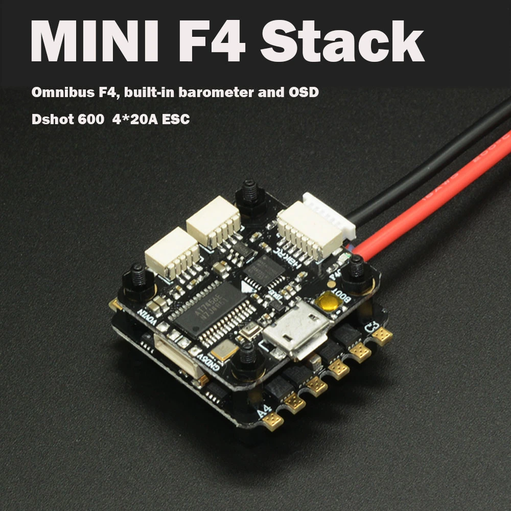 Omnibus Mini F4 Stack With 4IN1 20A Dshot600 ESC And OSD 3 Omnibus Mini F4 Stack With 4IN1 20A Dshot600 ESC And OSD