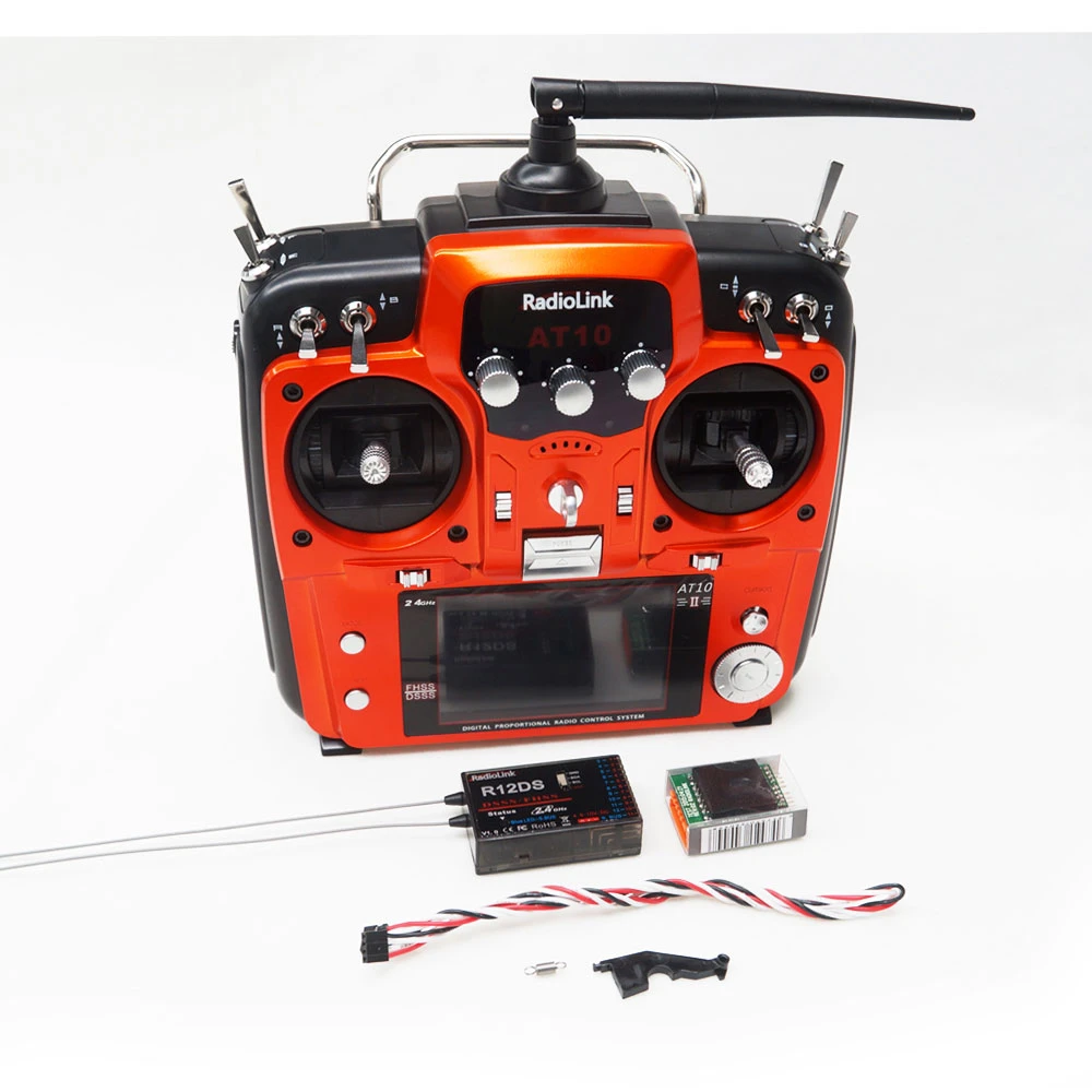 Radiolink AT10II 2.4G 12CH Transmitter With R12DS Receiver 6 Radiolink AT10II 2.4G 12CH Transmitter With R12DS Receiver - Image 4