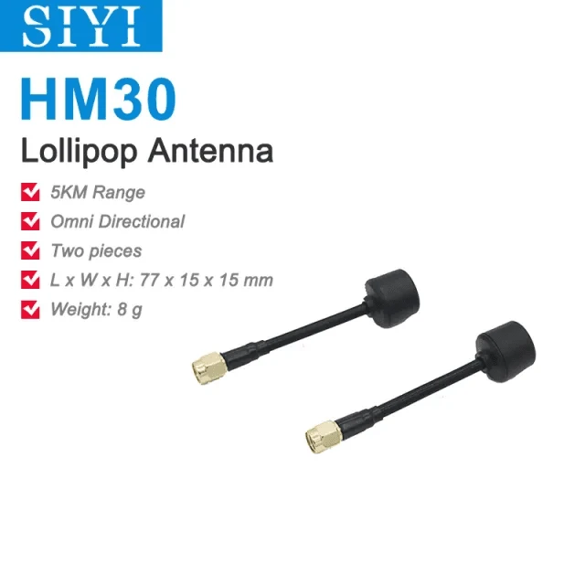 SIYI Lollipop Antenna For MK15 HM30 MK32 Air Unit 5 SIYI Lollipop Antenna For MK15 HM30 MK32 Air Unit - Image 3