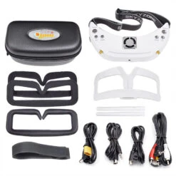 Skyzone SKY03 3D FPV Goggle With DVR Diversity Receiver And Head Tracking -Drone Supply Store skyzone sky03 3d fpv goggle with dvr diversity receiver and head tracking 41