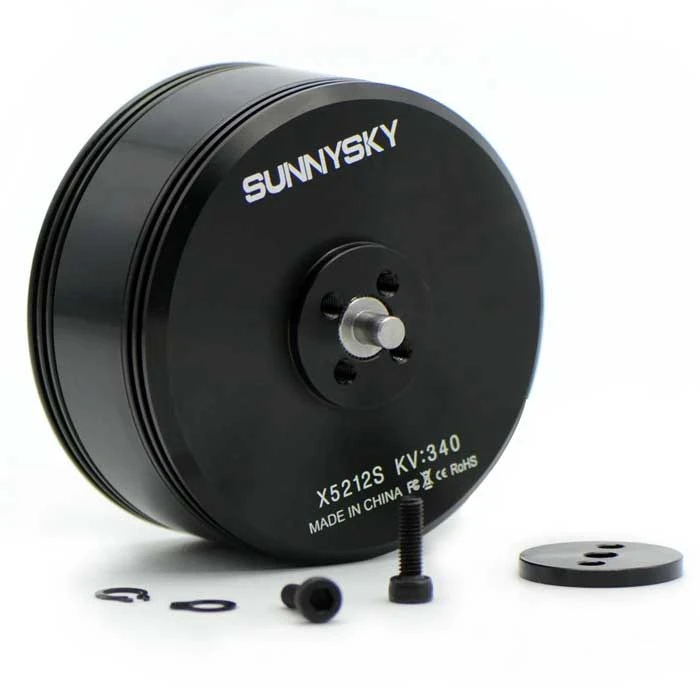 Sunnysky X5212S 280KV 340KV High Power 6S Brushless Motor For Drones 6 Sunnysky X5212S 280KV 340KV High Power 6S Brushless Motor For Drones - Image 4