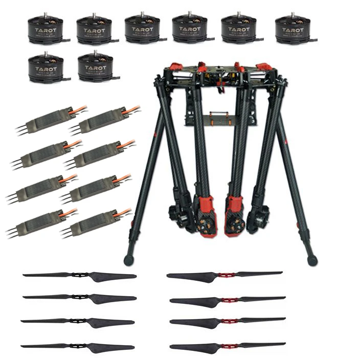 Tarot X8 Pro 8 Axis Multicopter TL8X000-PRO Super Combo For Aerial Photography (Unassembled) 3 Tarot X8 Pro 8 Axis Multicopter TL8X000-PRO Super Combo For Aerial Photography (Unassembled)