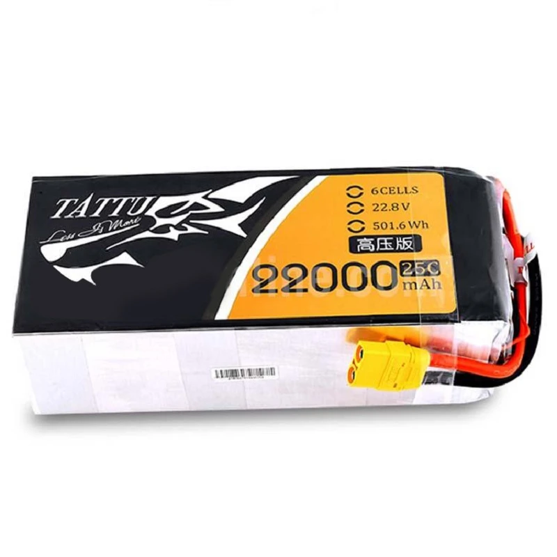 TATTU HV 22000mAh 25C 22.8V 6S1P High Voltage Lipo Battery Pack For UAV Industrial Drone 3 TATTU HV 22000mAh 25C 22.8V 6S1P High Voltage Lipo Battery Pack For UAV Industrial Drone