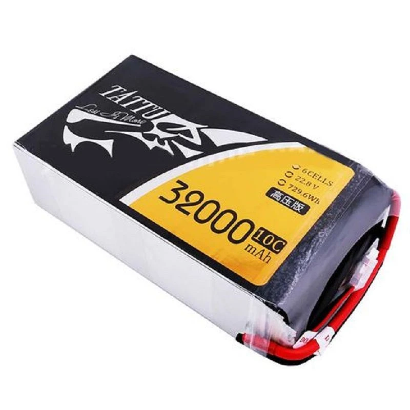 Tattu HV2.0 32000mAh 22.8V 10C 6S LiPo Battery For UAV Drone 3 Tattu HV2.0 32000mAh 22.8V 10C 6S LiPo Battery For UAV Drone