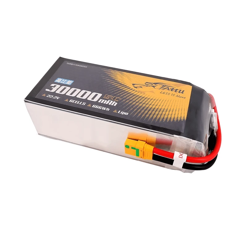 Tattu Semi-Solid 30000mah 6S 22.2V 5C Lipo Battery For UAV Agriculture Drones 4 Tattu Semi-Solid 30000mah 6S 22.2V 5C Lipo Battery For UAV Agriculture Drones - Image 2