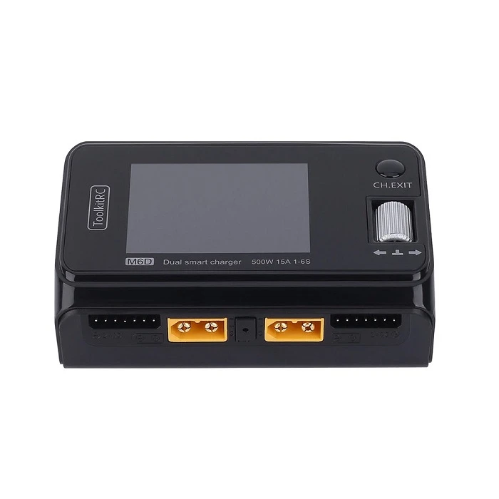 ToolKitRC M6D 500W 15A 1-6S DC Dual Smart Lipo Balance Charger 5 ToolKitRC M6D 500W 15A 1-6S DC Dual Smart Lipo Balance Charger - Image 3