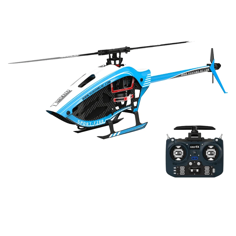 YXZNRC F280 2.4G 6CH 6-Axis Gyro 3D6G RC Helicopter Dual Brushless Direct Drive Motor Flybarless RTF With Jumper T20 Radio 3 YXZNRC F280 2.4G 6CH 6-Axis Gyro 3D6G RC Helicopter Dual Brushless Direct Drive Motor Flybarless RTF With Jumper T20 Radio