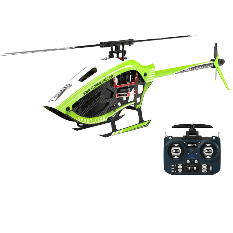 YXZNRC F280 2.4G 6CH 6-Axis Gyro 3D6G RC Helicopter Dual Brushless Direct Drive Motor Flybarless RTF With Jumper T20 Radio 4 YXZNRC F280 2.4G 6CH 6-Axis Gyro 3D6G RC Helicopter Dual Brushless Direct Drive Motor Flybarless RTF With Jumper T20 Radio - Image 2
