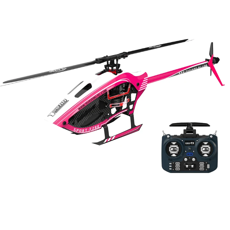 YXZNRC F280 2.4G 6CH 6-Axis Gyro 3D6G RC Helicopter Dual Brushless Direct Drive Motor Flybarless RTF With Jumper T20 Radio 5 YXZNRC F280 2.4G 6CH 6-Axis Gyro 3D6G RC Helicopter Dual Brushless Direct Drive Motor Flybarless RTF With Jumper T20 Radio - Image 3