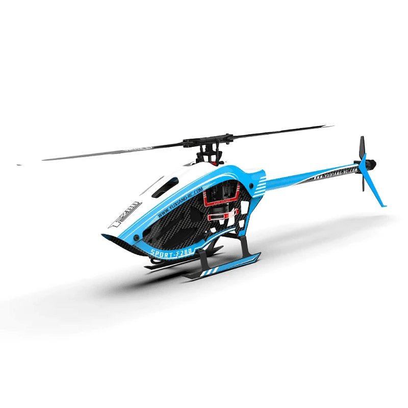 YXZNRC F280 2.4G 6CH 6-Axis Gyro 3D6G RC Helicopter Dual Brushless Direct Drive Motor Flybarless RTF With Jumper T20 Radio 6 YXZNRC F280 2.4G 6CH 6-Axis Gyro 3D6G RC Helicopter Dual Brushless Direct Drive Motor Flybarless RTF With Jumper T20 Radio - Image 4