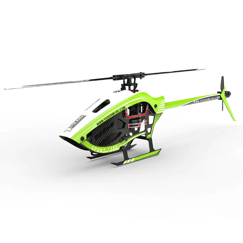 YXZNRC F280 2.4G 6CH 6-Axis Gyro 3D6G RC Helicopter Dual Brushless Direct Drive Motor Flybarless RTF With Jumper T20 Radio 7 YXZNRC F280 2.4G 6CH 6-Axis Gyro 3D6G RC Helicopter Dual Brushless Direct Drive Motor Flybarless RTF With Jumper T20 Radio - Image 5